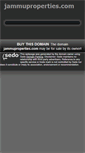 Mobile Screenshot of jammuproperties.com